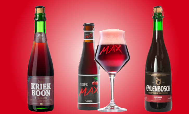 Kriek bier Drie kriek bieren